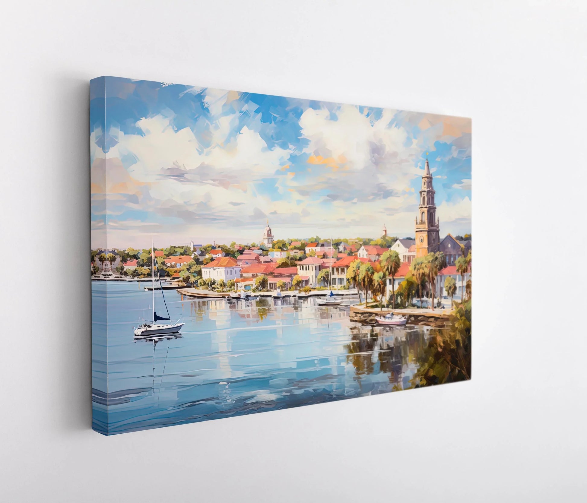 St. Augustine Art Print Canvas, Florida Wall Art, St. Augustine Poster, Home Decor, St. Augustine Wall Art Poster print Living room Decor Wall Art – Canvas Print