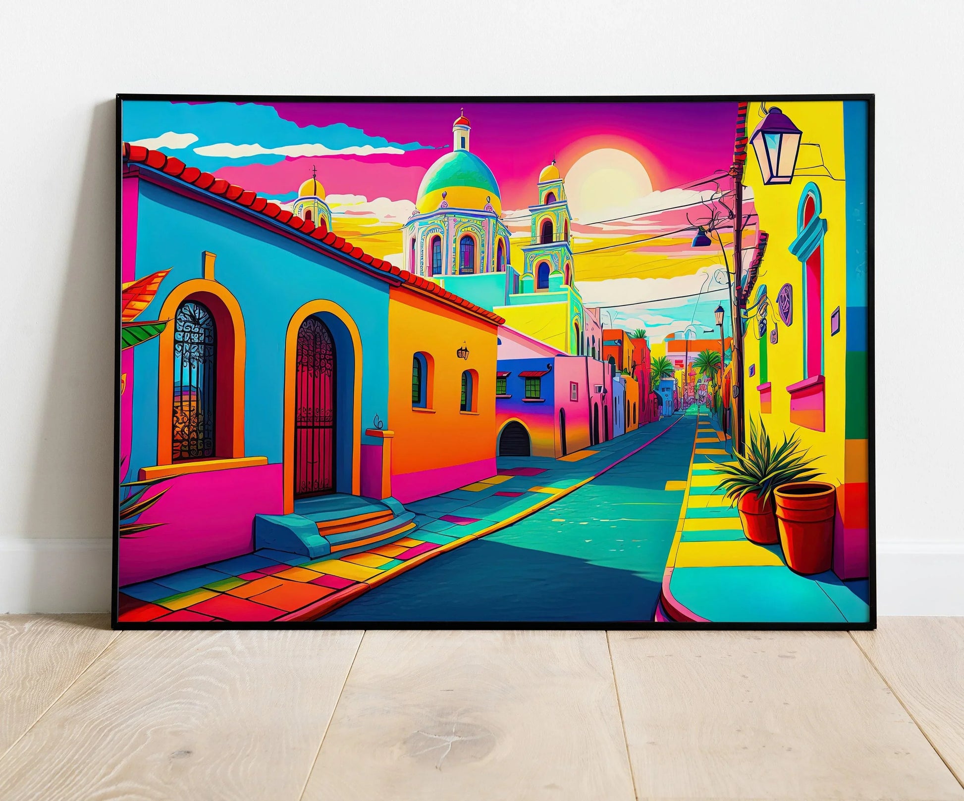 Mexican Art, Mexico Painting, Mexican Artwork, Mexican Wall Art, Modern Mexican Art, T, Mexican Home Decor, Mexican Canvas Print, Canvas Art Wall Art – Canvas Print