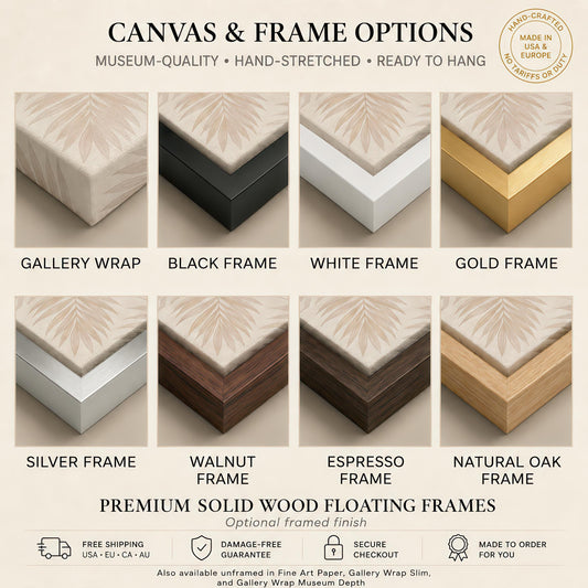 Lord Krishna Canvas Print - Blue and Gold Hindu God Portrait for Pooja Room Decor - Antarmada