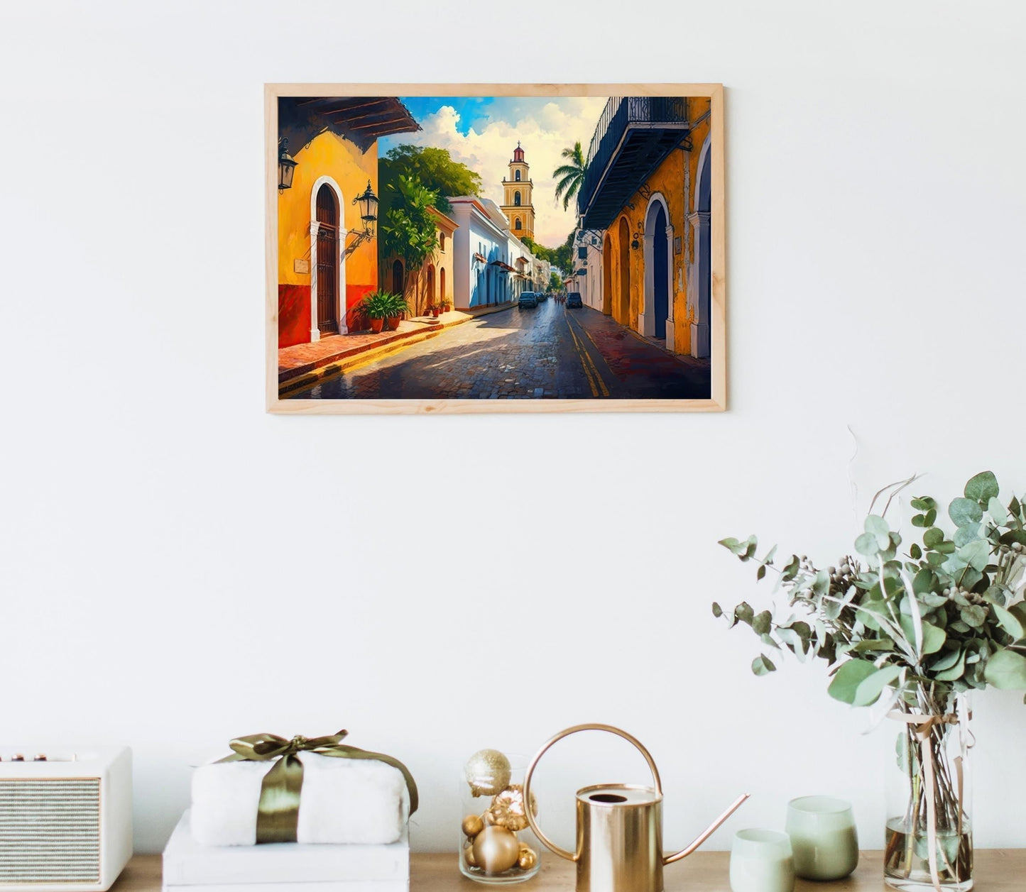 Santo Domingo Print – Dominican Republic Caribbean Wall Art - Antarmada