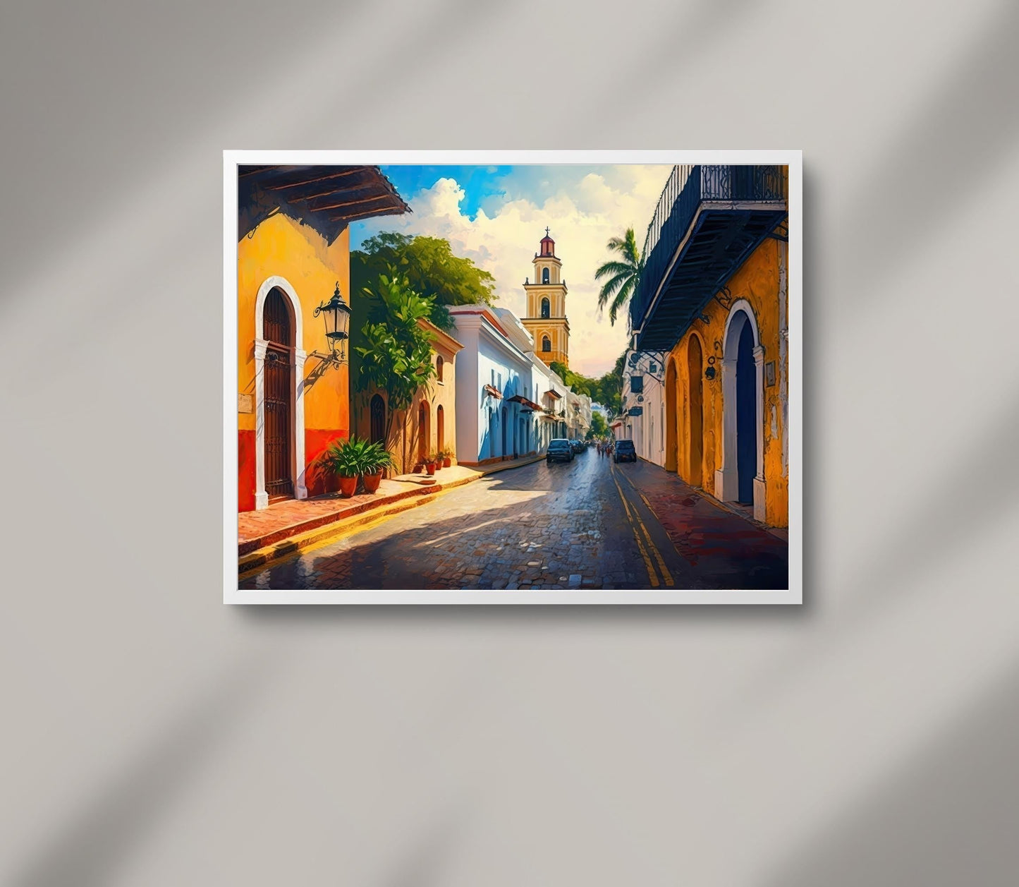 Santo Domingo Print – Dominican Republic Caribbean Wall Art - Antarmada