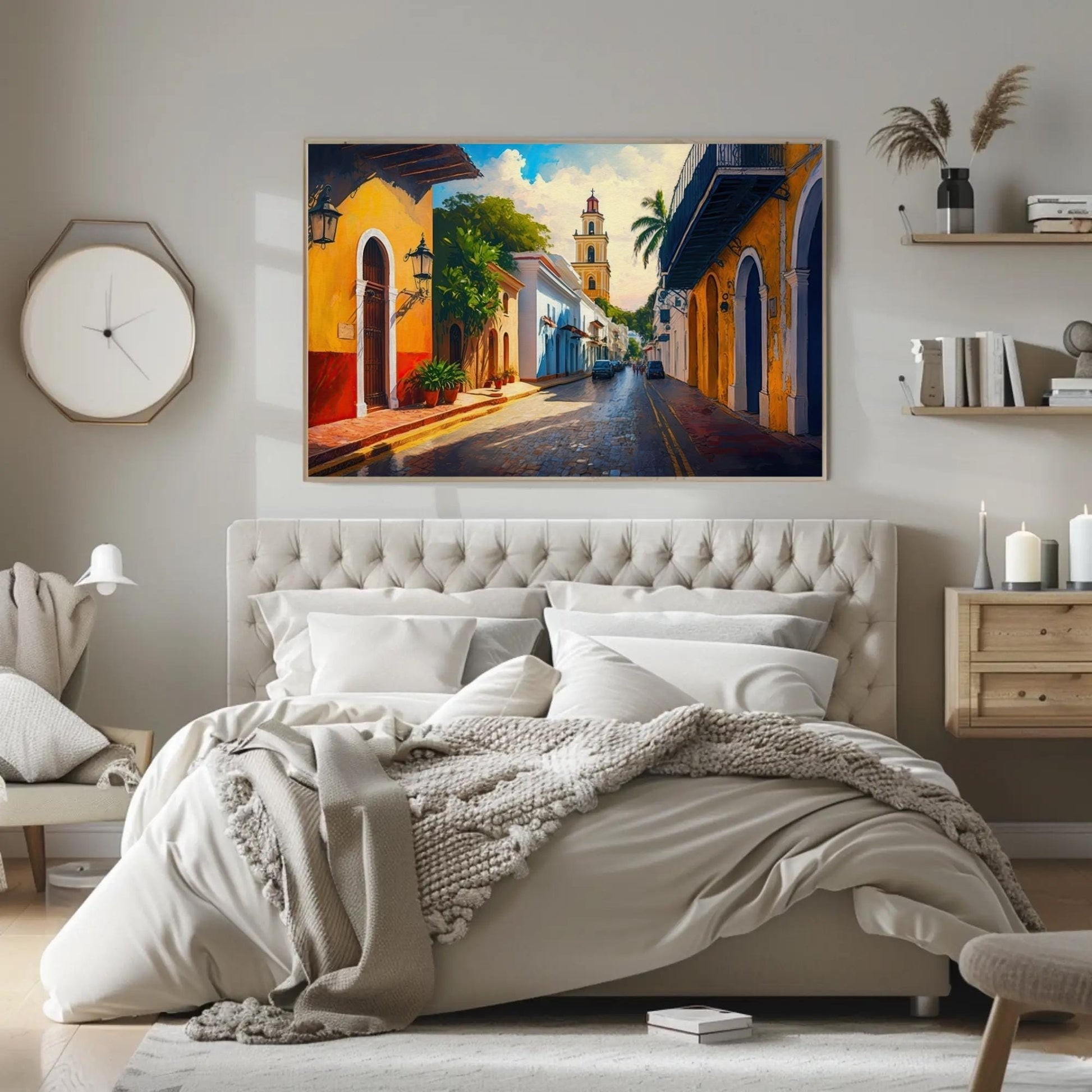 Santo Domingo Print – Dominican Republic Caribbean Wall Art - Antarmada