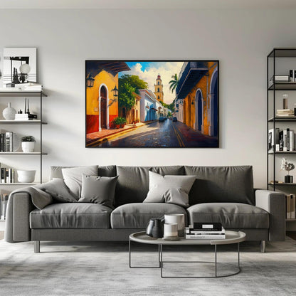 Santo Domingo Print – Dominican Republic Caribbean Wall Art - Antarmada