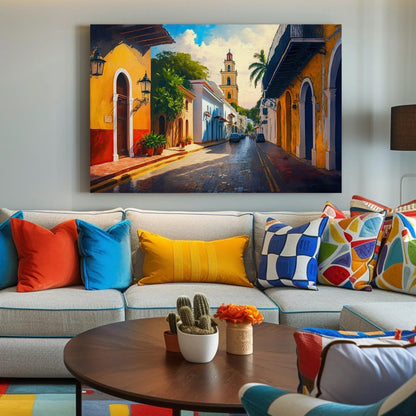 Santo Domingo Print – Dominican Republic Caribbean Wall Art - Antarmada