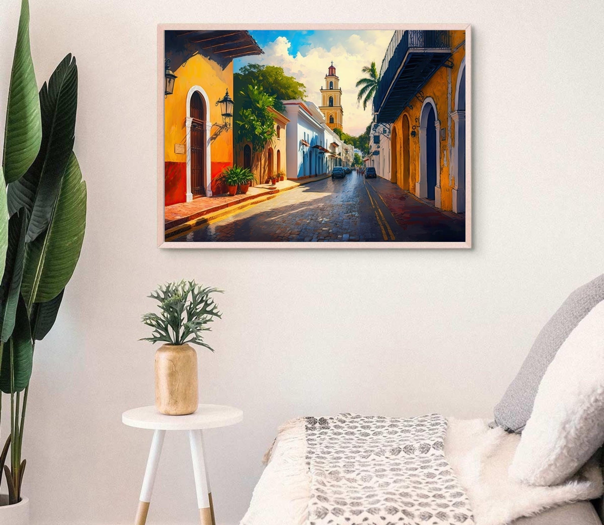 Santo Domingo Print – Dominican Republic Caribbean Wall Art - Antarmada