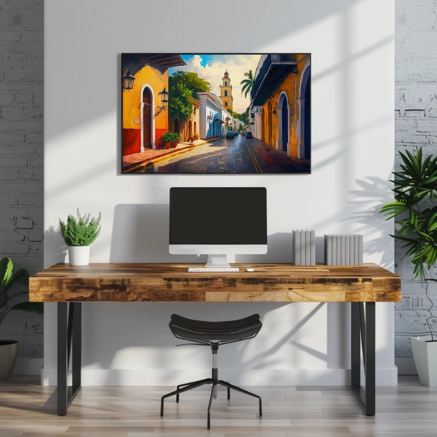 Santo Domingo Print – Dominican Republic Caribbean Wall Art - Antarmada